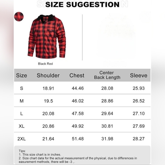 🆕Plaid Full Zip Hooded Heavyweight Jacket w/ Fleece/Sherpa Lining - Men's Small - Picture 2 of 9